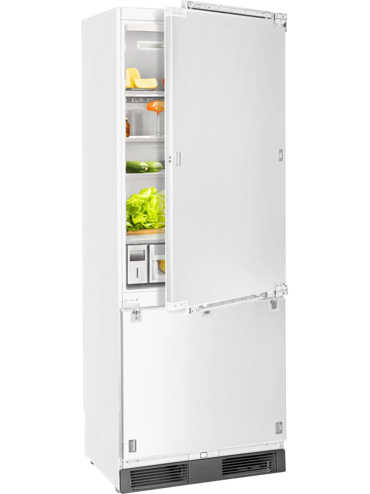 Встраиваемый холодильник HIBERG s-RFC 600 W RU