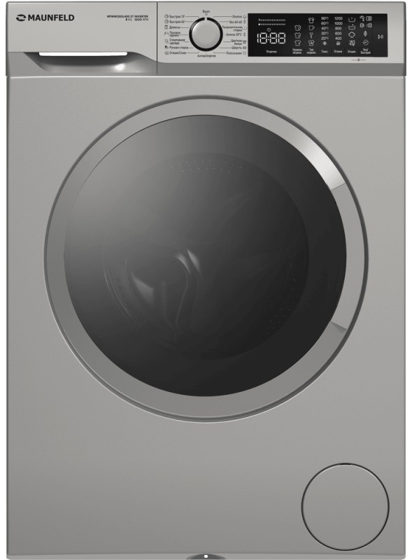Стиральная машина Maunfeld MFWM128SL400 ST INVERTER